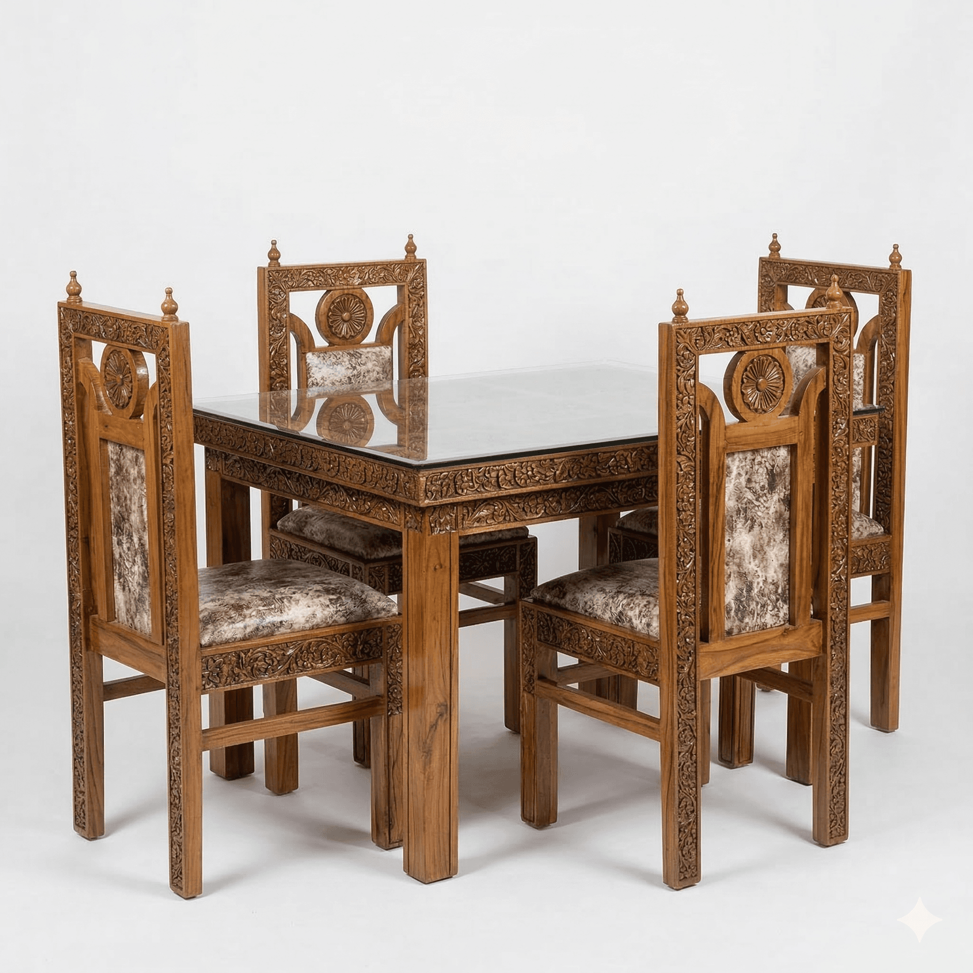 Royal Hand-Carved Dining Suite