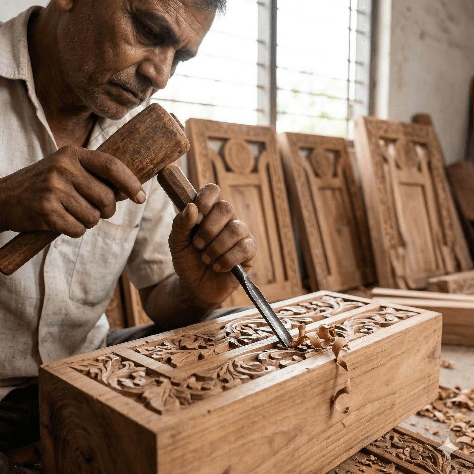 Royal Hand-Carved Dining Suite 4
