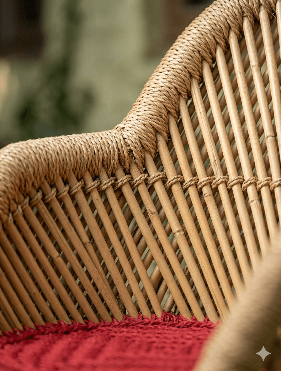Artisanal Sarkanda Reed Armchair 3