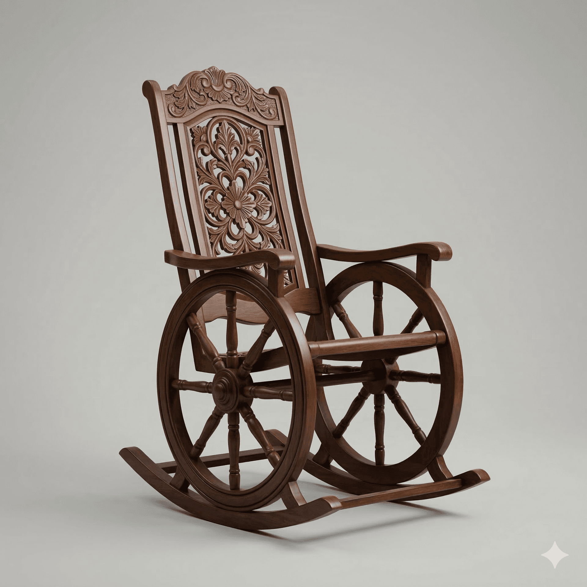 Grand Royal Wheel Rocking Chair