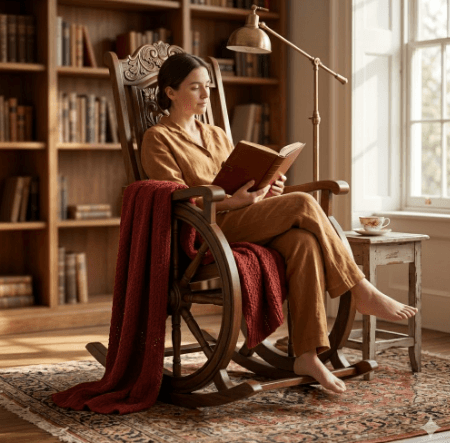 Grand Royal Wheel Rocking Chair 2