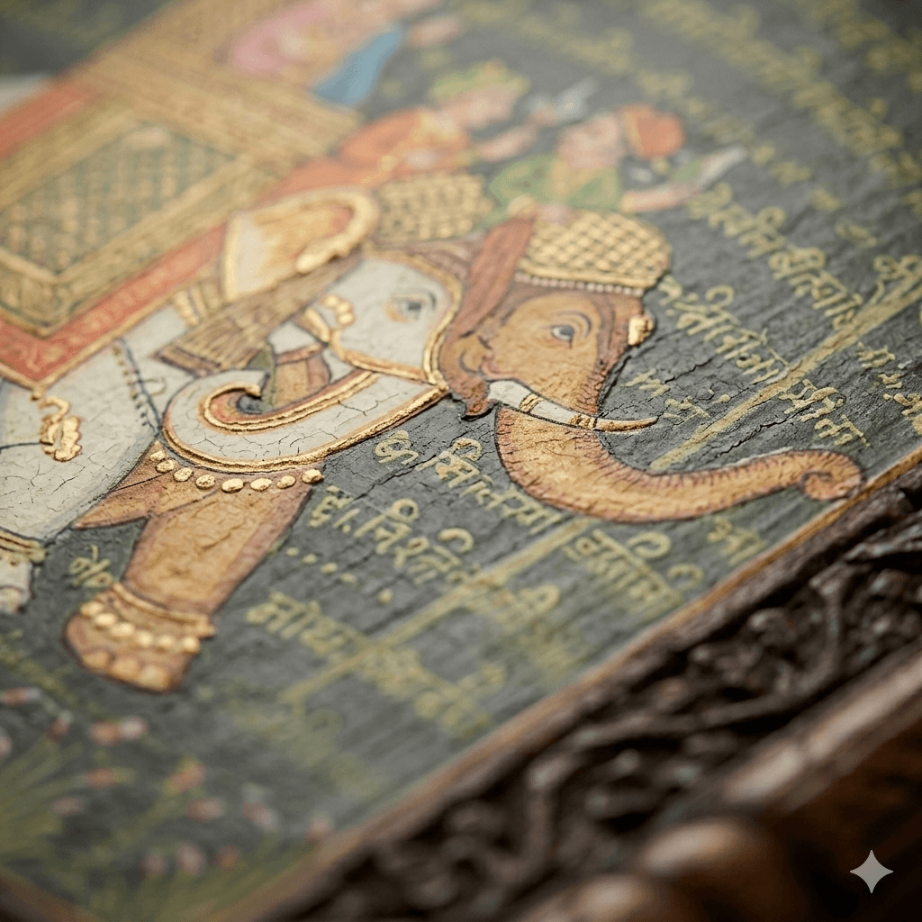 Hand-Painted Ambari Chairs 3