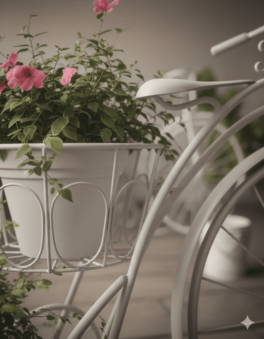 Tiered Iron Plant Display Stand 3