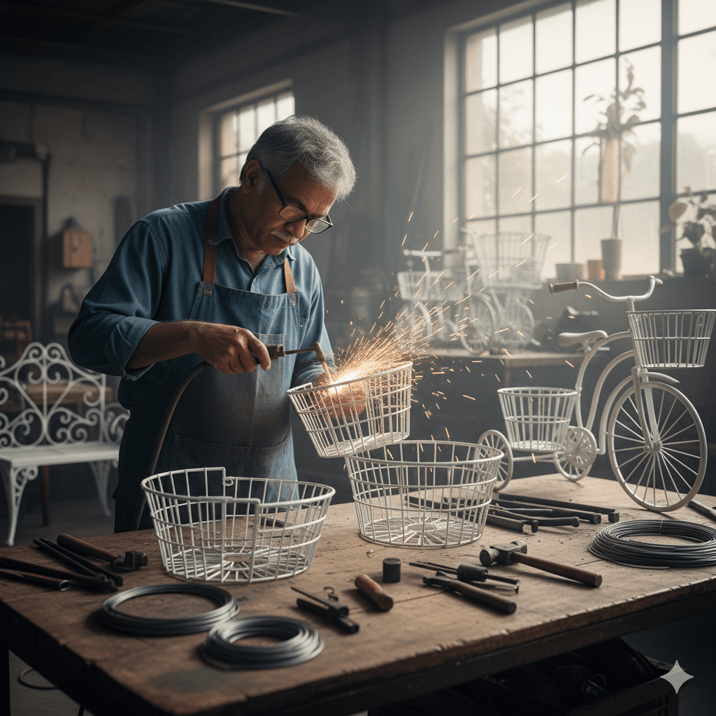 Tiered Iron Plant Display Stand 4