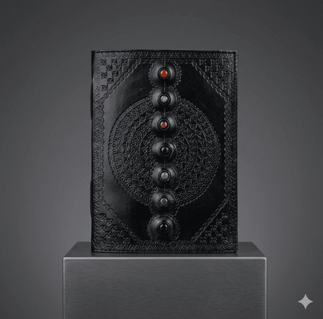 Midnight Seven Chakra Mandala Journal 1