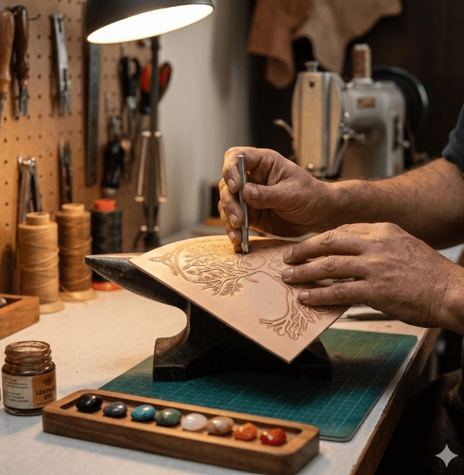 Seven-Stone Flower of Life Mandala Journal 4