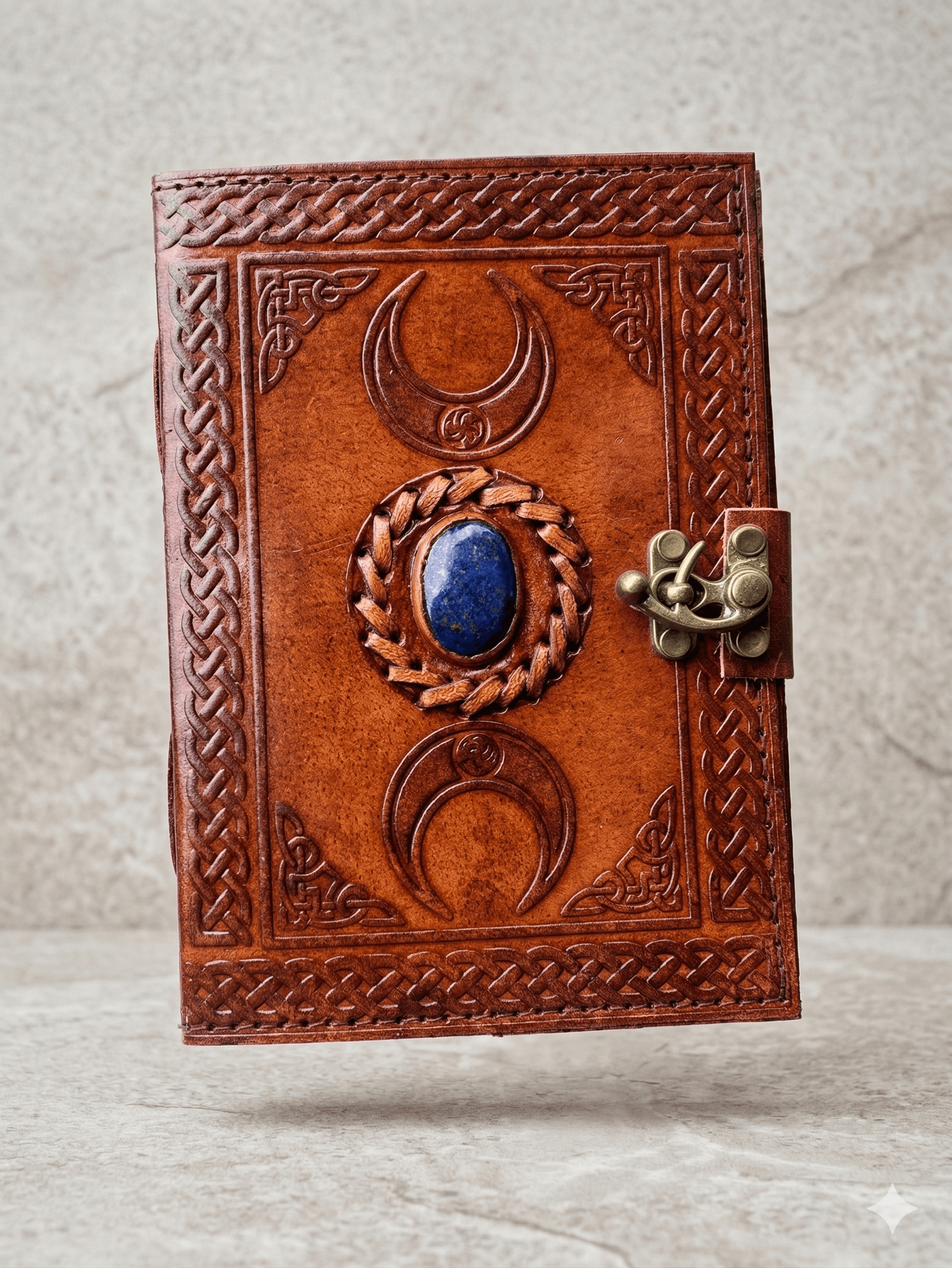 Triple Moon Lapis Lazuli Journal 1
