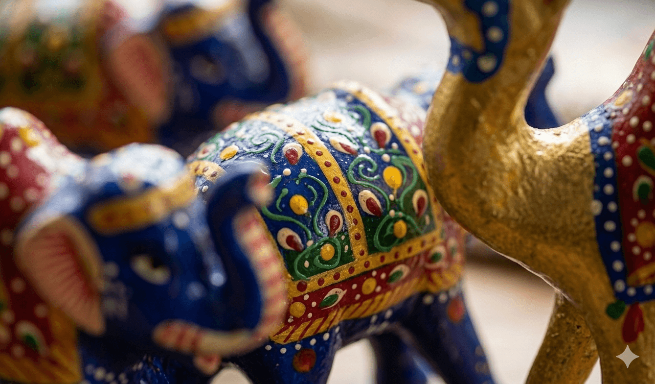 Miniature Decorative Camels & Elephants 2