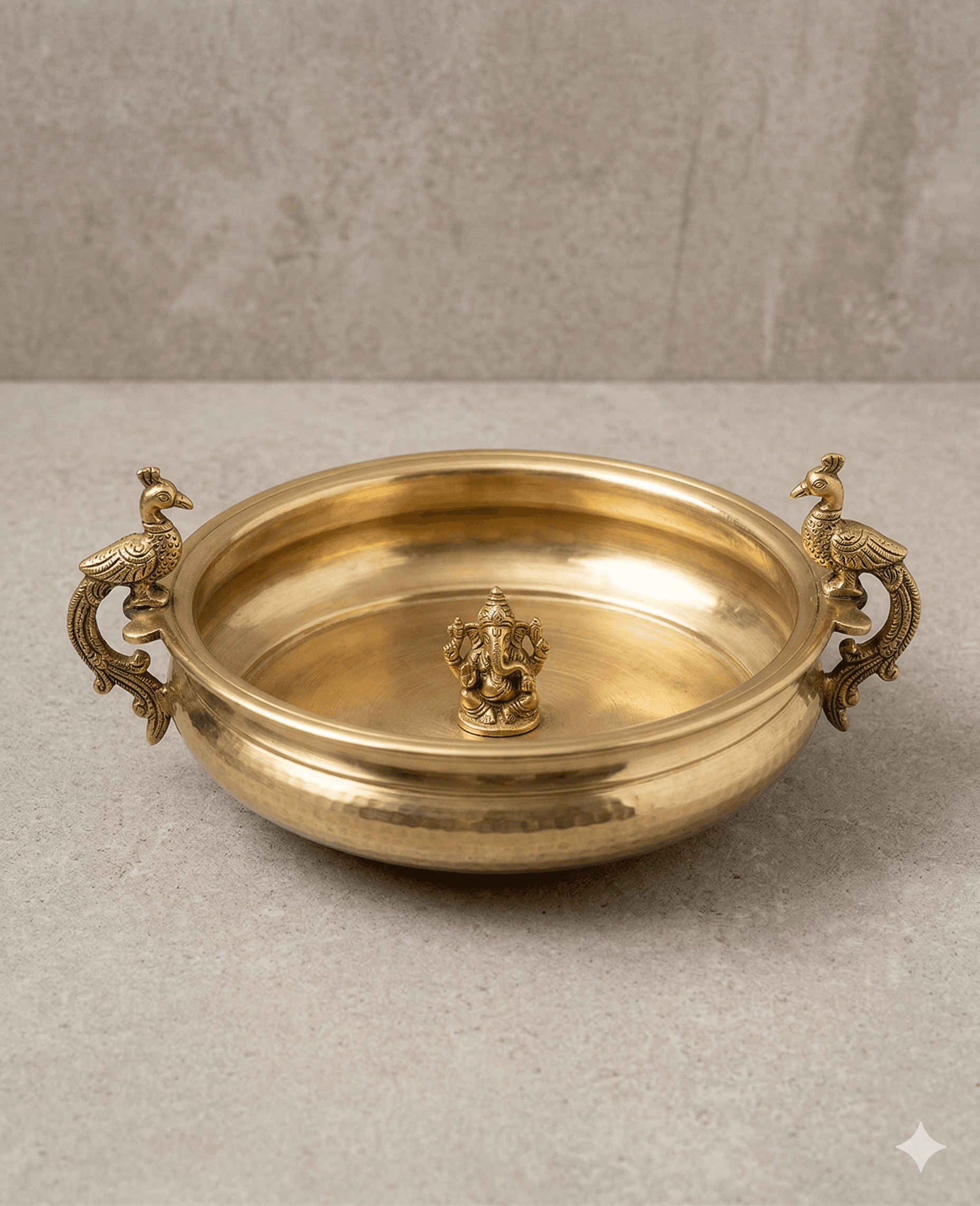 Ornamental Brass Urli / Decorative Bowl 1