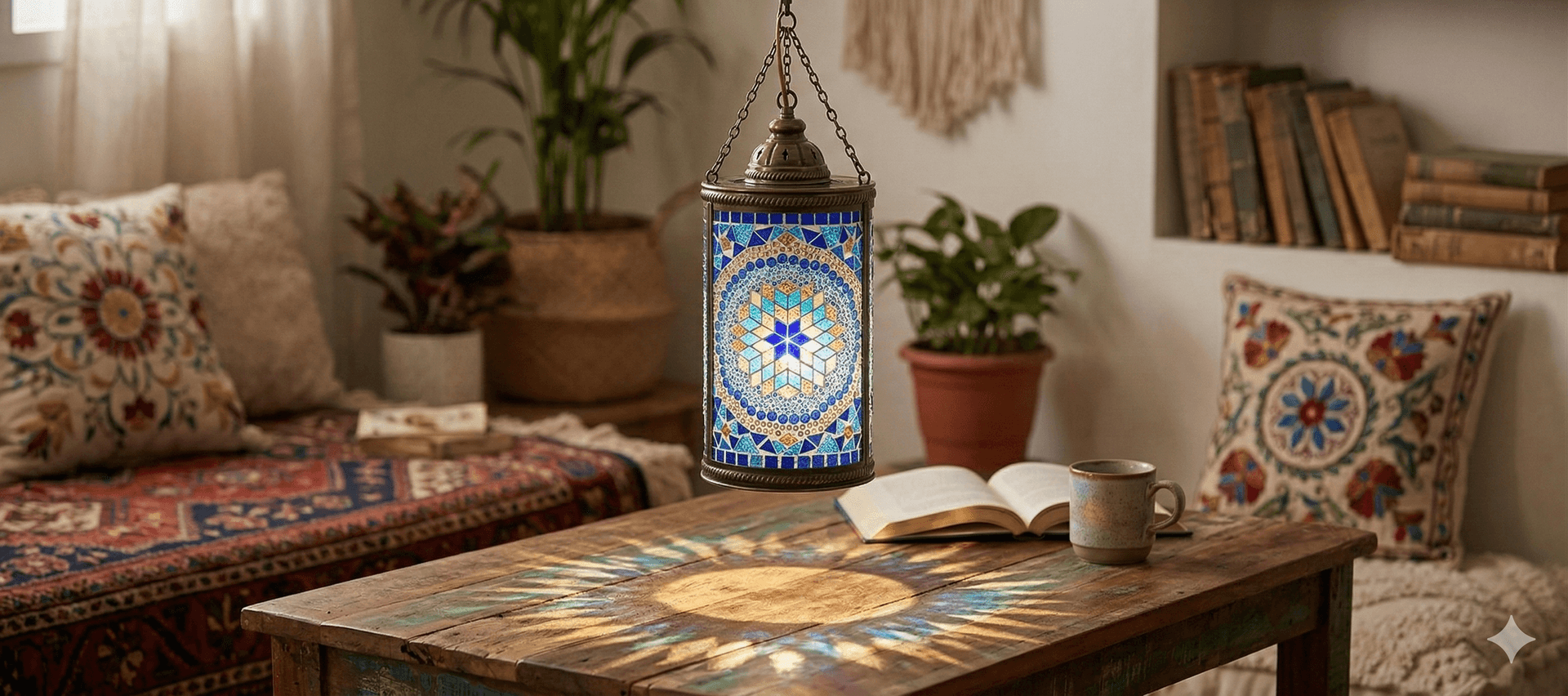 Mosaic Hanging Lamps 2