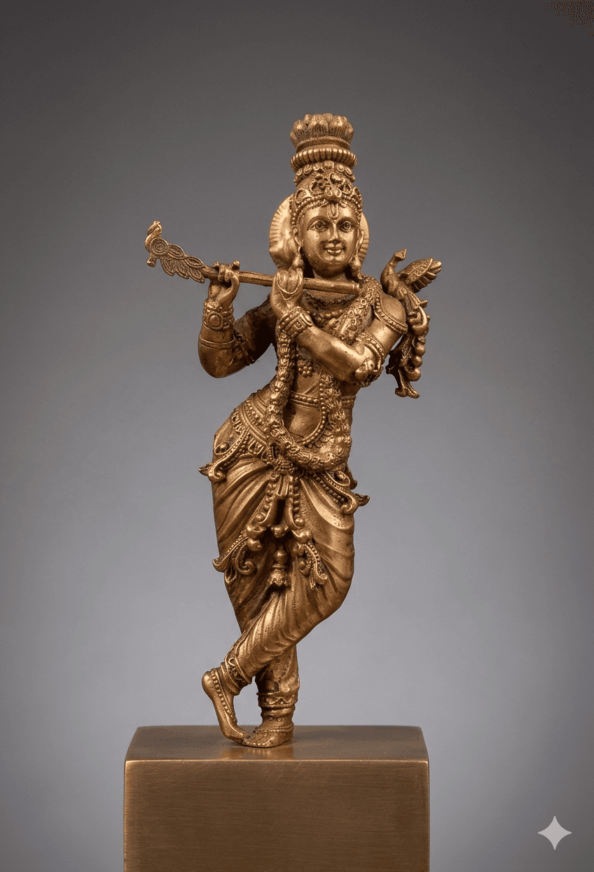 Artisan Brass Krishna - Murali Figurine