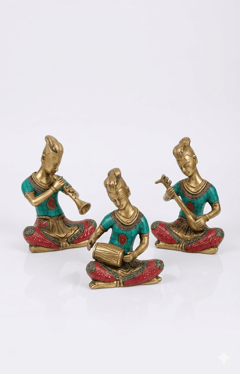 Brass Miniature Musician Idols 1