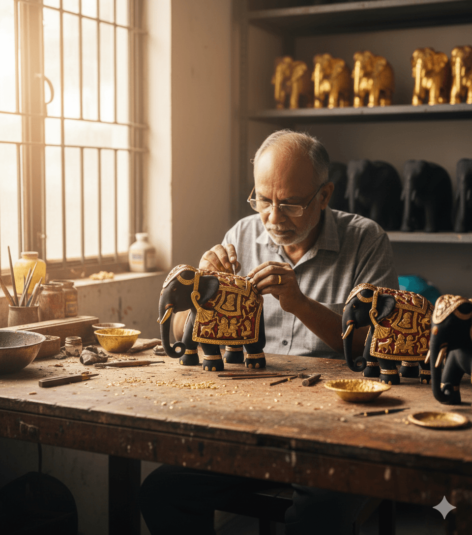 Royal Caparisoned Elephant 4