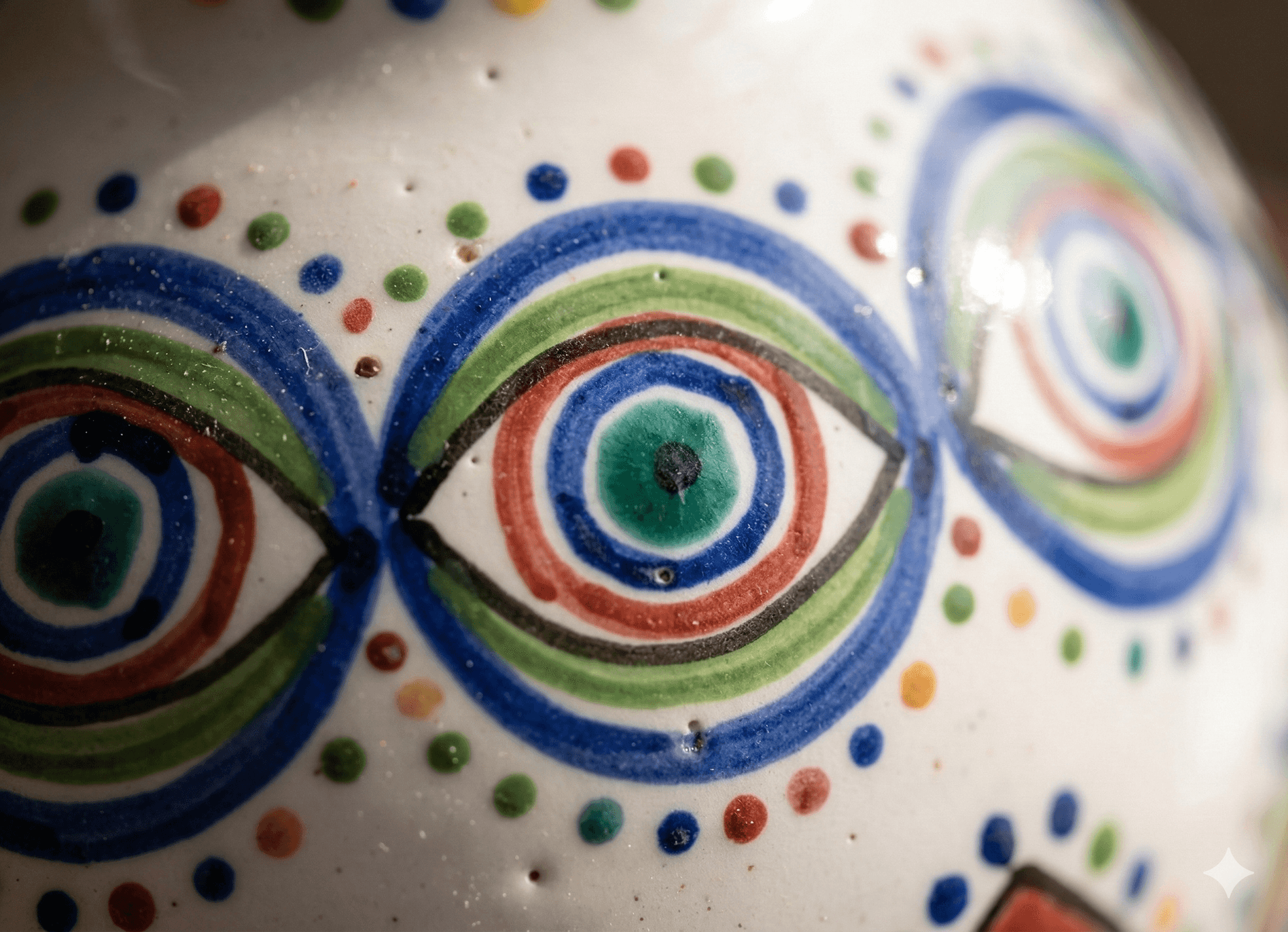 Traditional Long-Neck Surahi (Village Scenery) 3