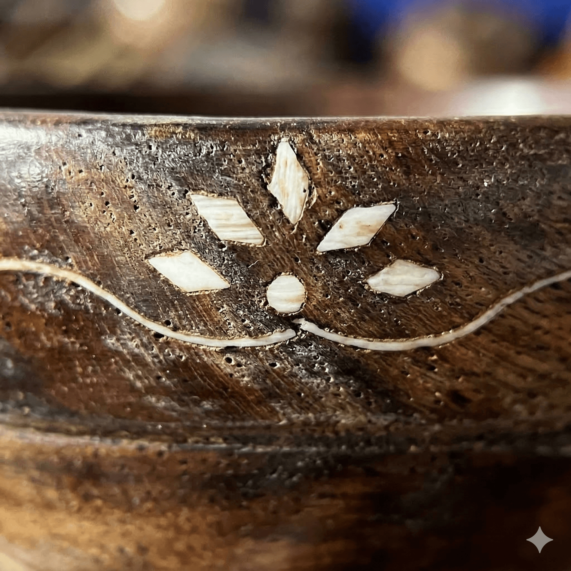Rustic Grain Sheesham Salad/Snack Bowl 3