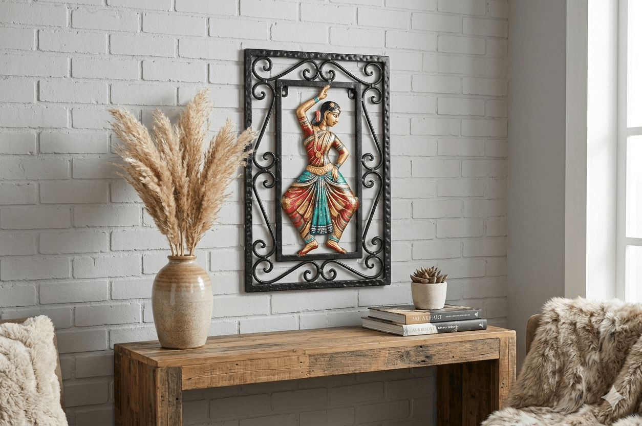 Wrought Iron Stylized Wall Art 2