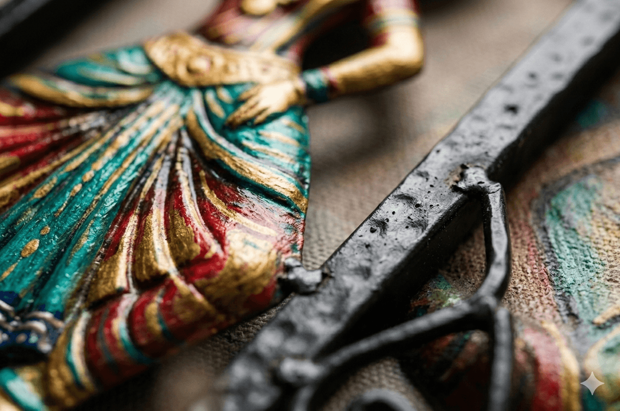 Wrought Iron Stylized Wall Art 3